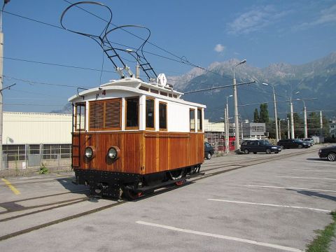 Innsbruck Tiroler Museumsbahnen Rittnerbahn Lok 4 4